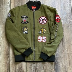 Chief Keef glow gang bomber jacket